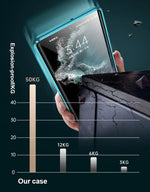 Galaxy S Series - Double Sided Magnetic Leather Case