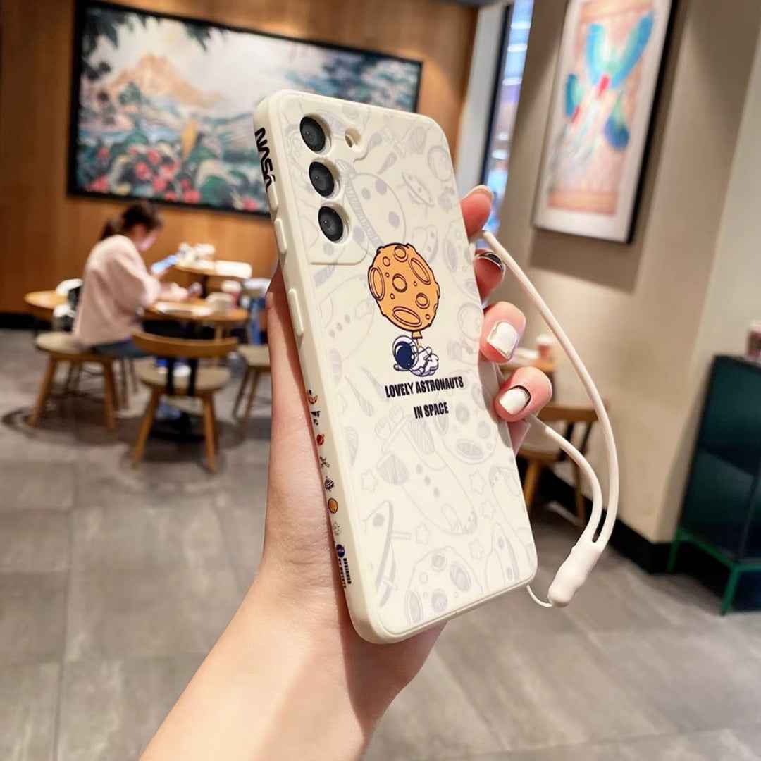 Cosmic Astronaut Silicone Case - Galaxy