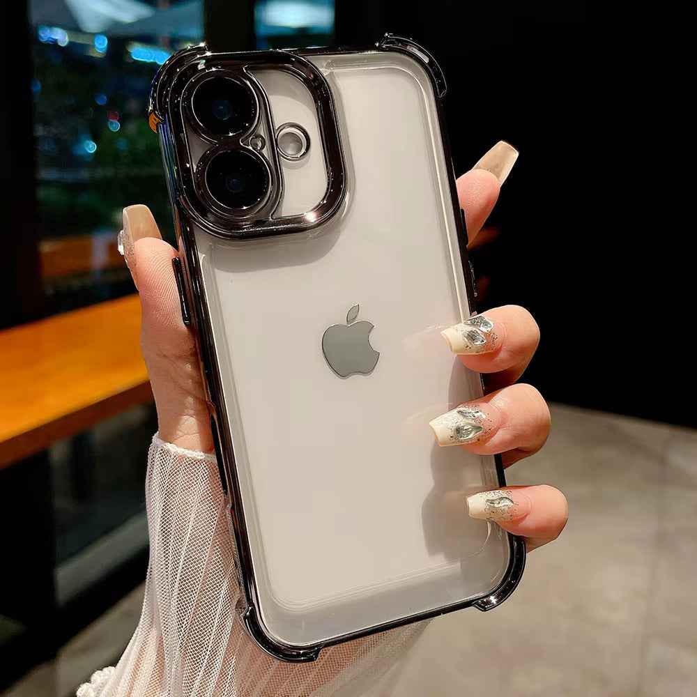 Crystal Edge Transparent Bumper Case - iPhone