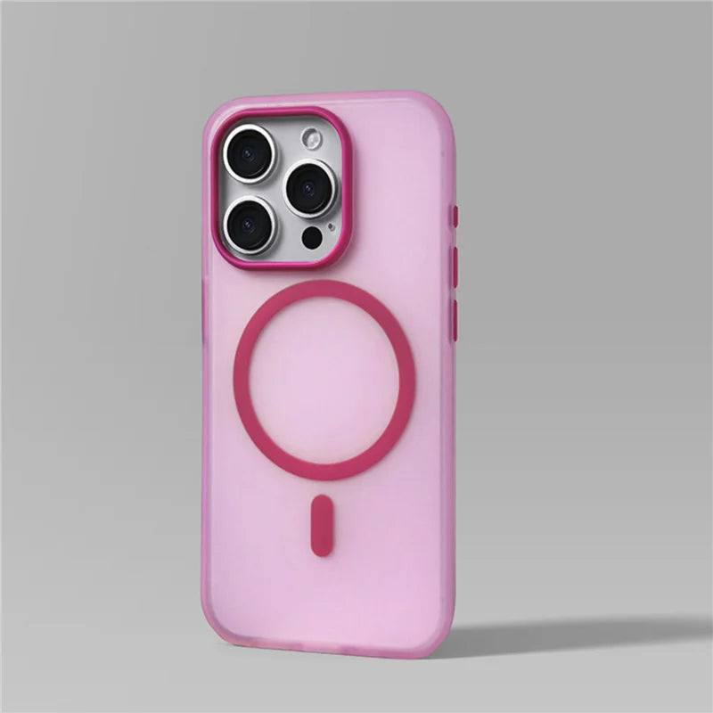 Translucent Magsafe Case - Pink