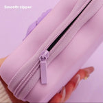 Bow Knot Mini Storage Bag - Purple