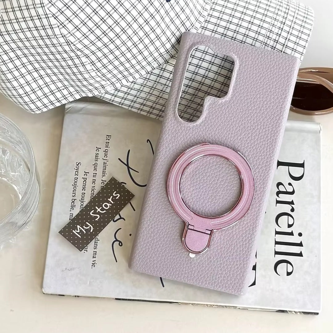 Luxe Leather Ring Case - Galaxy