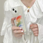 Reflective Mirror Rainbow Pattern Phone Case an Product By GoGirlish