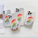 OnePlus - Reflective Mirror Rainbow Pattern Phone Case