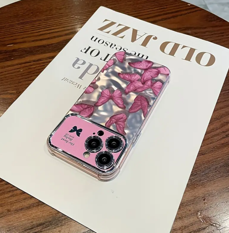 Butterfly Case with Bracelet - iPhone