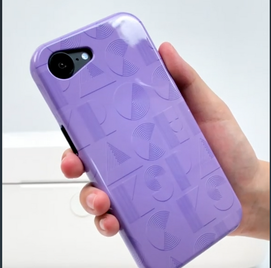 Geometric Lavender Case