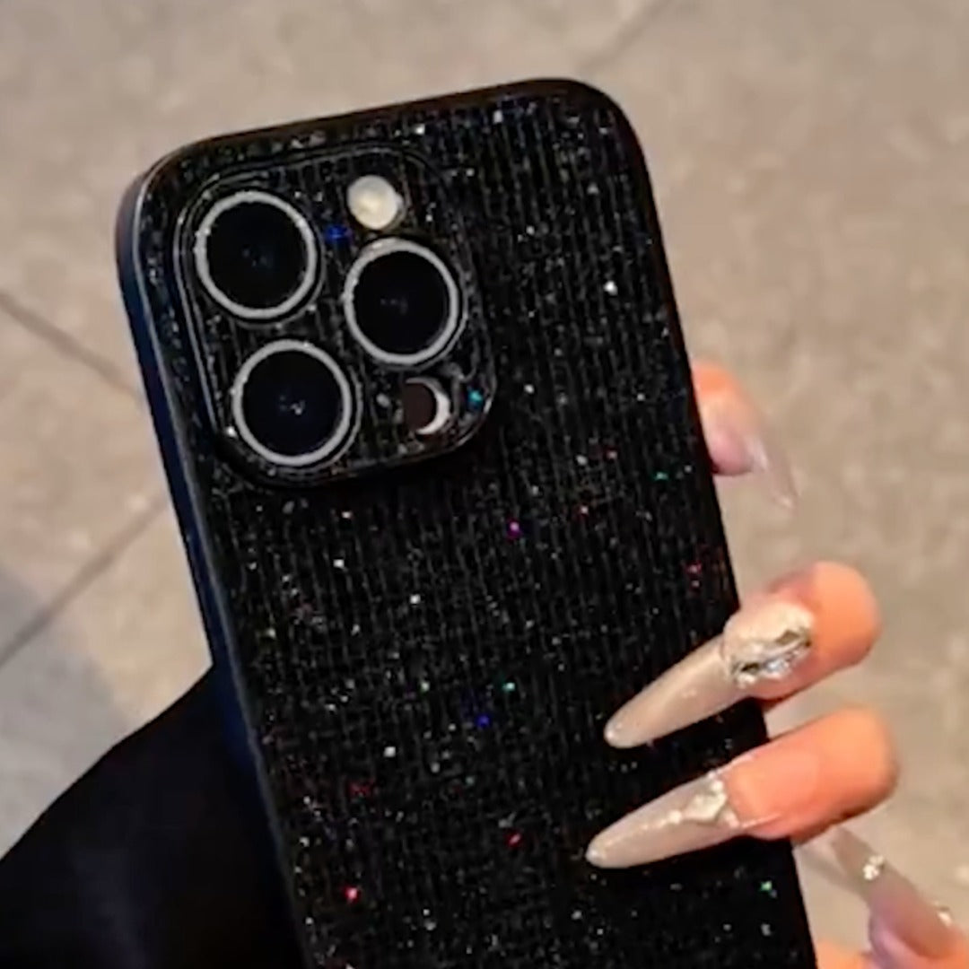 Midnight Glitter Bling Case - iPhone
