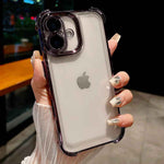 Crystal Edge Transparent Bumper Case - iPhone