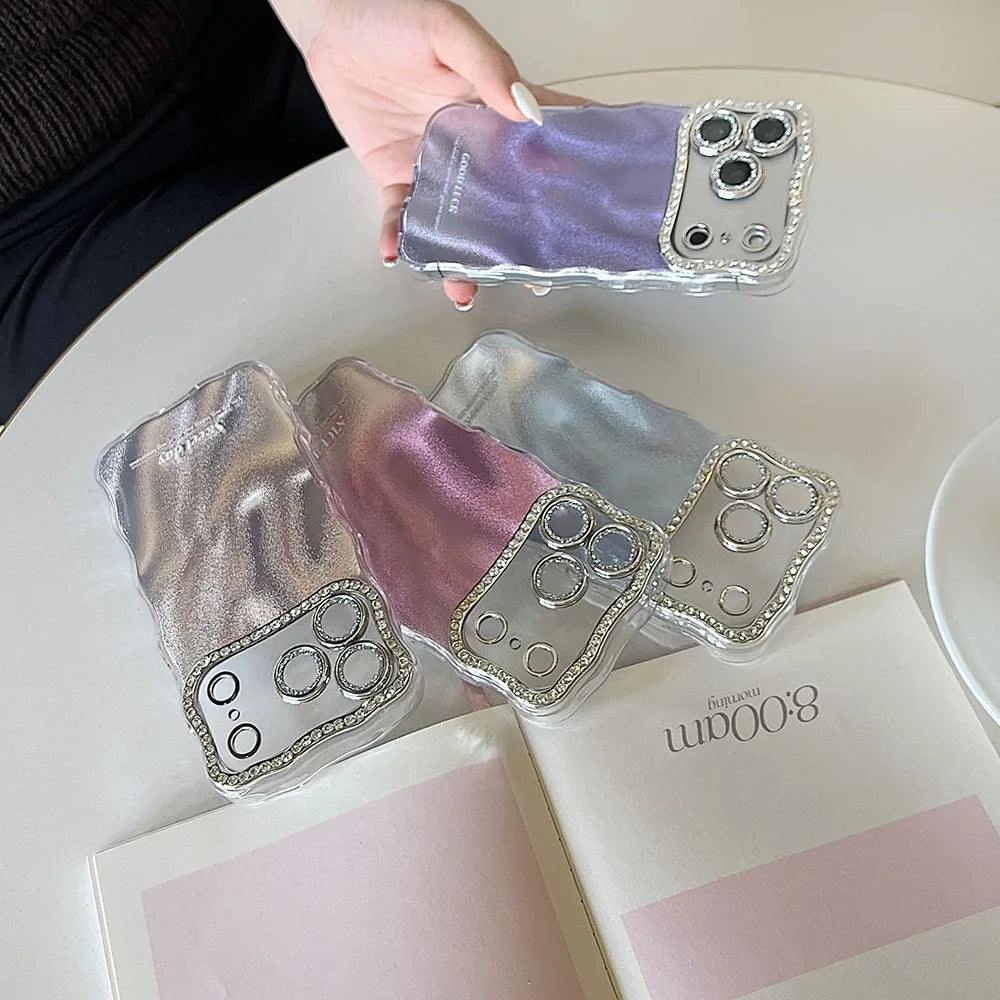 Gradient Color Wave Case - iPhone