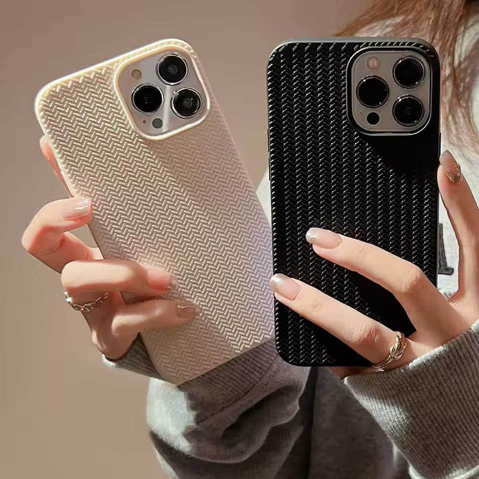 Knitted Grip Shield Case - Iphone