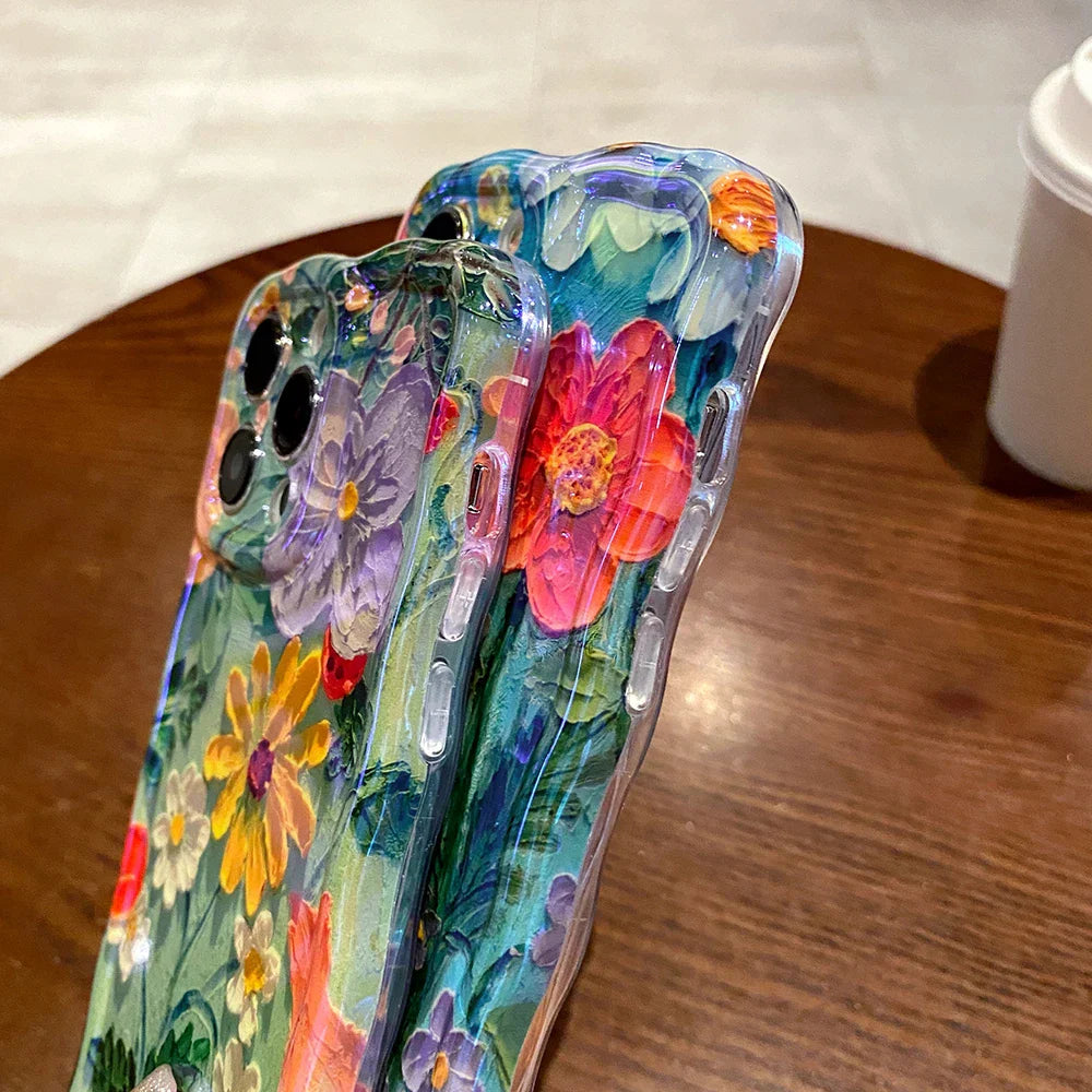 Wavy Floral Case