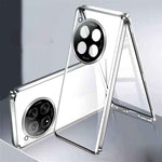 OnePlus Series - 360° (Front+Back) Metal Body Protection Glass Case