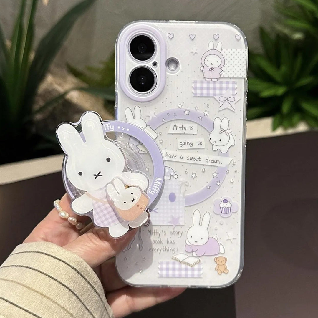 Soft Bunny Ring Case - iPhone