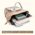 Soft Canvas Backpack  - Beige