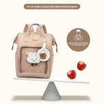 Soft Canvas Backpack  - Beige