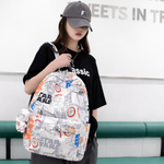 Space Droid Explorer Bag - White