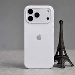 Silicone Logo Case - White