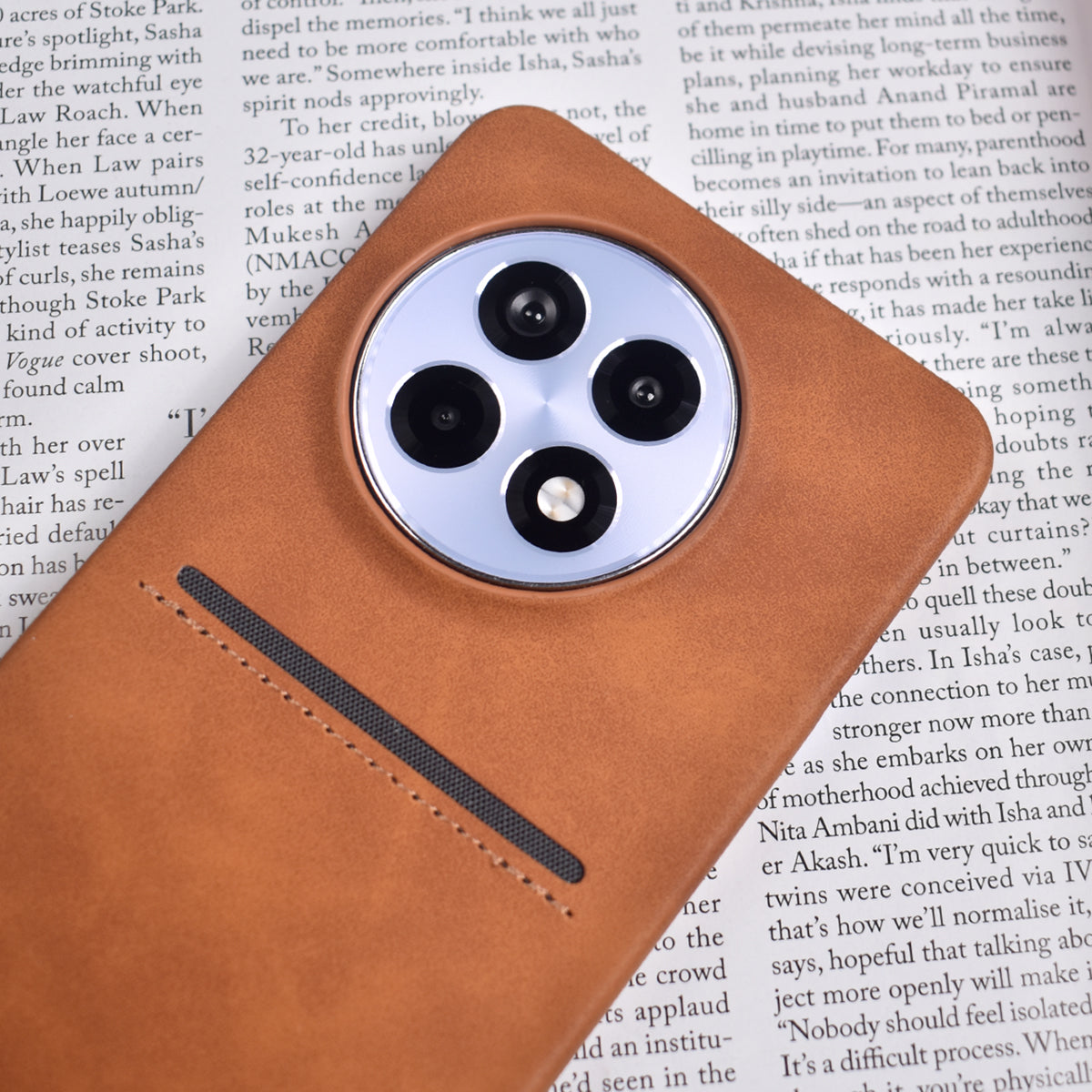 Vintage Leather Card Slot Case - OnePlus