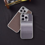 Diamond Pattern Hard Shell Case - iPhone