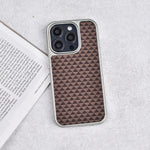 Diamond Pattern Hard Shell Case - iPhone