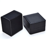 LuxeVault Watch Storage Box - Black