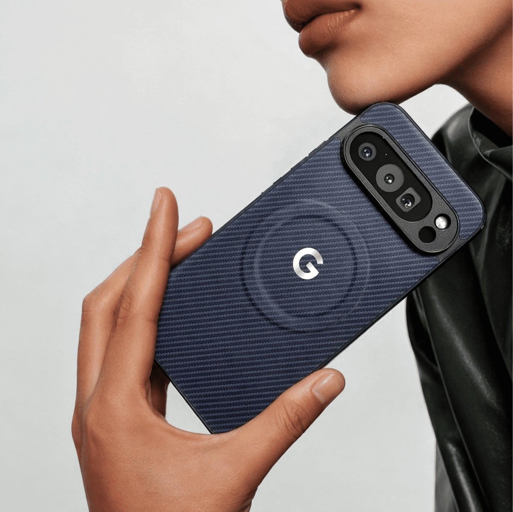 Carbon Fiber Texture Slim Cases - Google