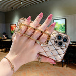 Electroplated Diamond Pattern Case