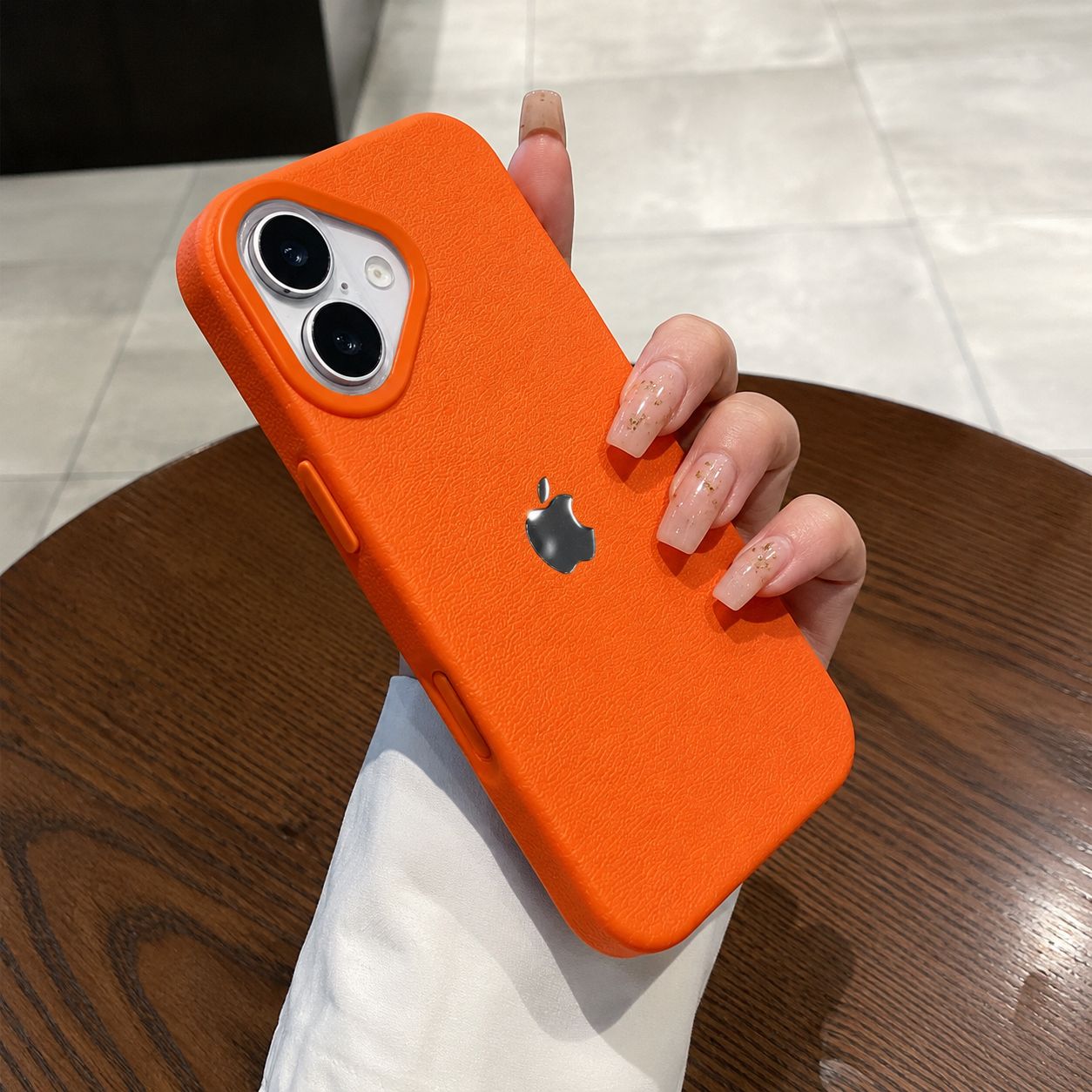 Lychee Texture Soft Case - iPhone 17 Series