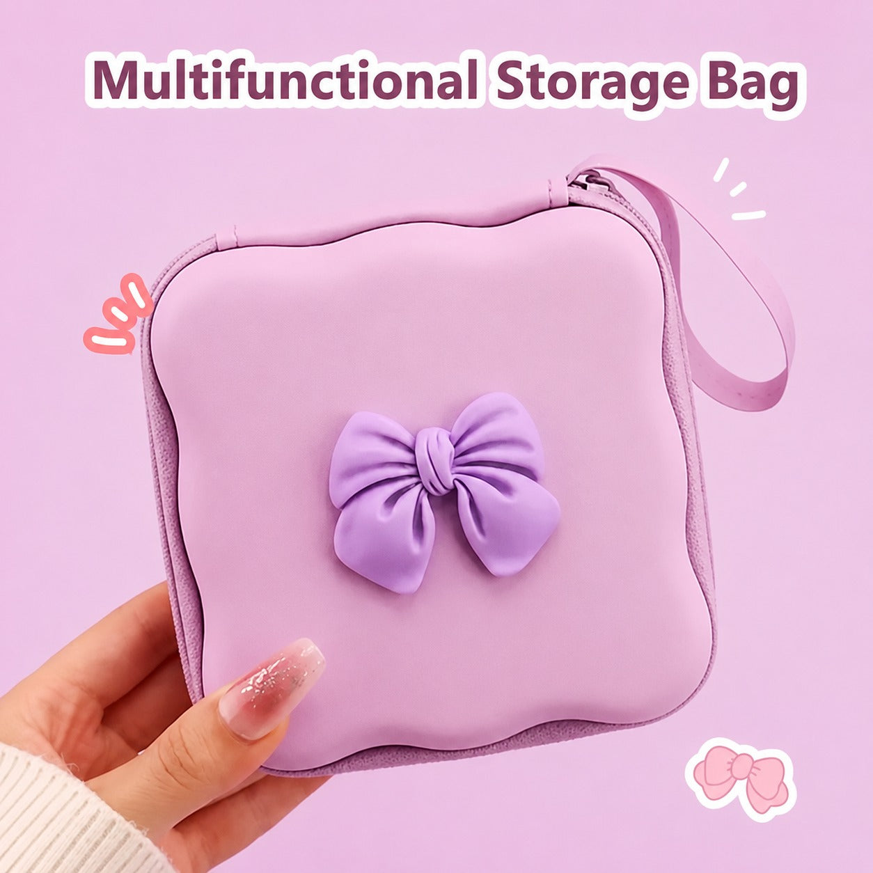 Bow Organizer & Adapter Kit Set - Purple