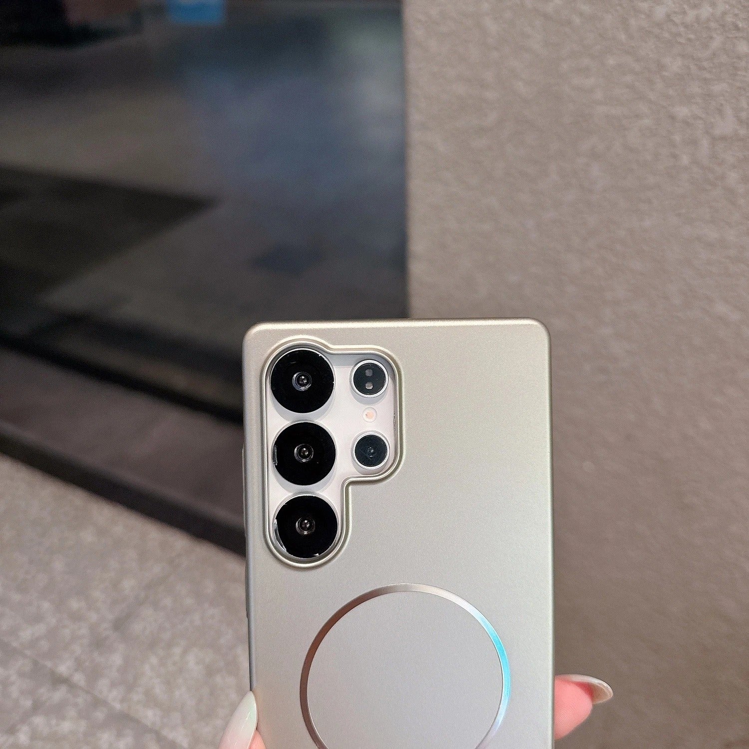 MagSafe Magnetic Plated Case - Galaxy