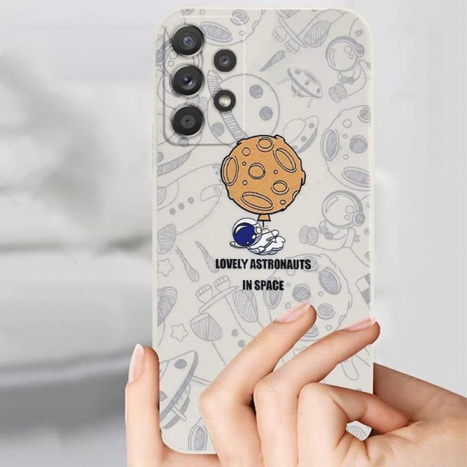 Cosmic Astronaut Silicone Case - Galaxy