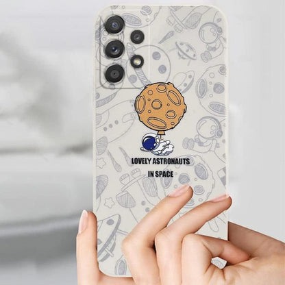Cosmic Astronaut Silicone Case - Galaxy