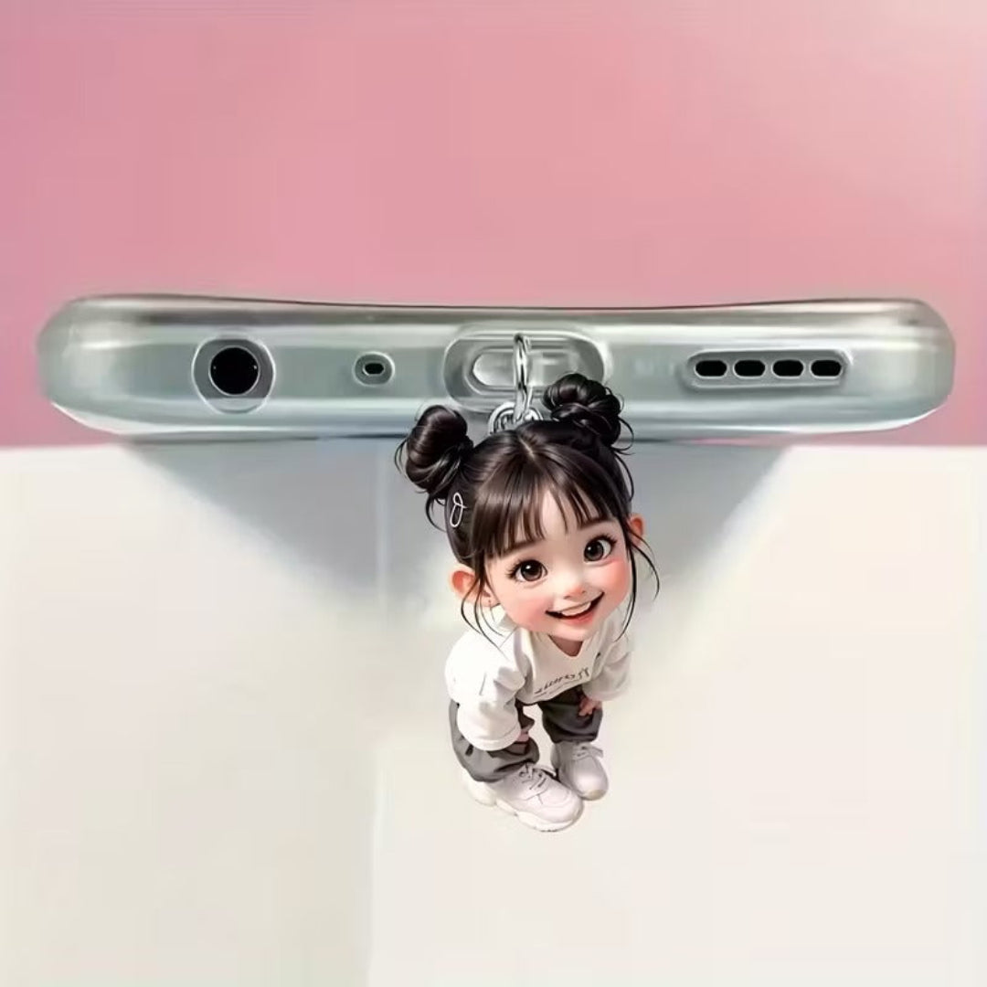 Healing Smiling Girl Dust Plug