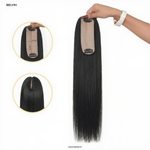 Silk Base Human Hair Topper 2.5*5Inc