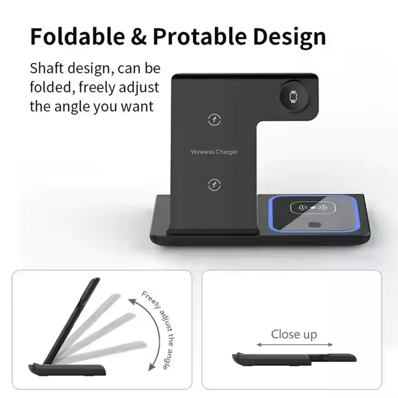 Wireless Hub 3-in-1 Charging Station