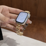 Diamond Glow Metallic Strap