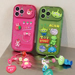 Flip Mirror 3D Cartoon Case