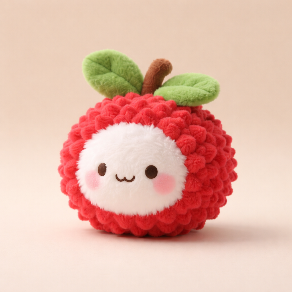 Happy Litchi Plush - Keychain