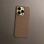 RippleWave MagSafe Grip Case- Brown