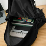 Daisy Day Korean Themed Backpack - Black