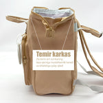 Soft Canvas Backpack  - Beige