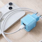 SnapVolt Mini 30W Charger Adapter - Blue