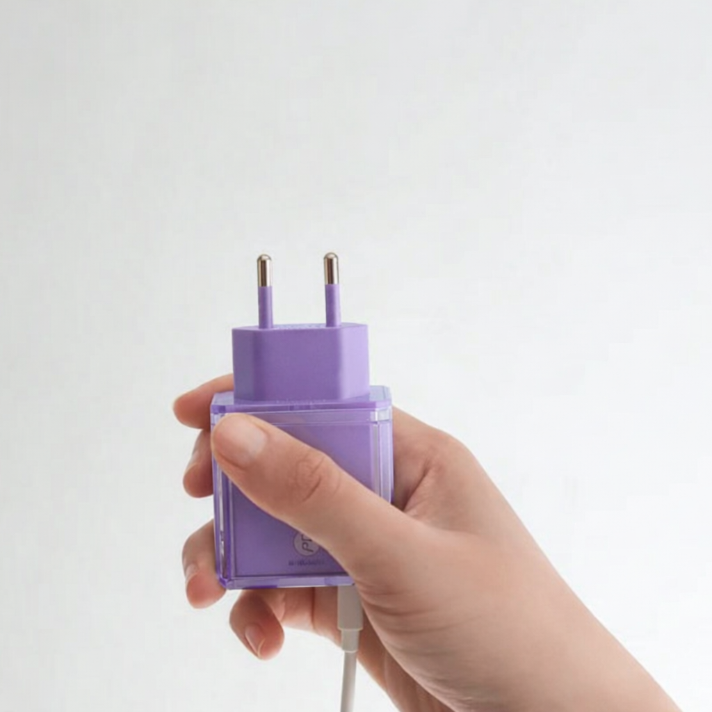SnapVolt Mini 30W Charger Adapter - Purple