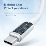 NovaFusion USB A to Type C Cable - White