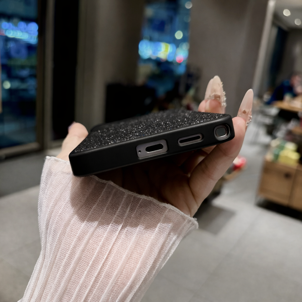 Midnight Glitter Bling Case - Galaxy