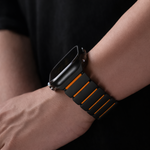 Slim Fit Silicone Apple Watch Strap - Orange
