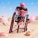 IcePop Summer Drink Bottle - Black Pink