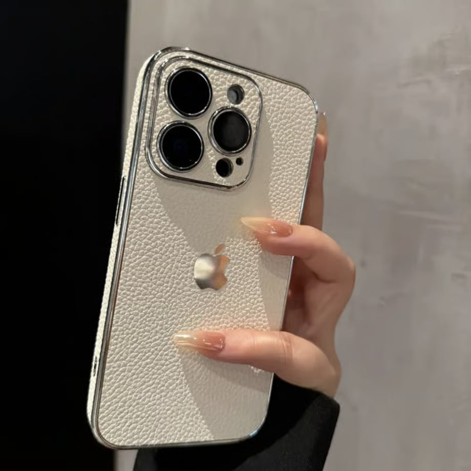 Luxe Leather Shield Case - iPhone
