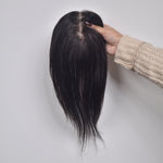 Invisible Human Hair Lace Topper - 18 Inch