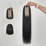 Silk Base Human Hair Topper 1.5Inc*5Inc